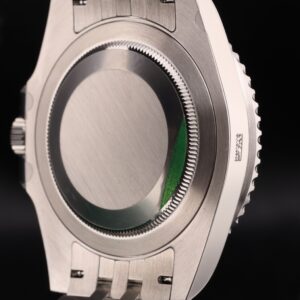 Pre-owned stainless steel chronograph watch