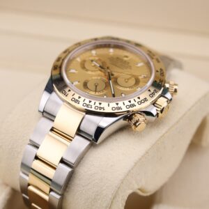 Rolex Daytona chronograph with champagne dial