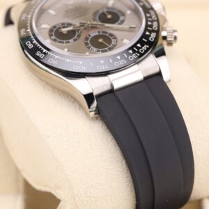 Used Swiss made mechanical watch on wrist