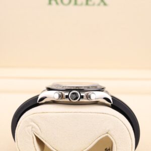 Pre-owned stainless steel chronograph wristwatch