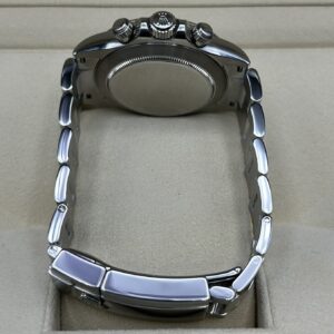 Rolex Daytona steel chronograph side profile