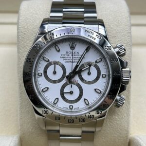 Rolex Daytona white dial with chronograph subdials