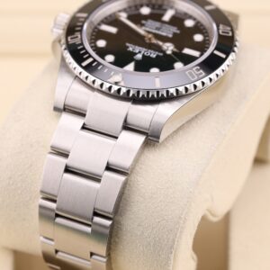 Vintage diver watch on wrist