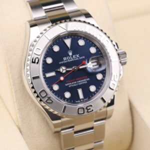 Blue dial luxury automatic dress watch