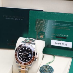 Two-tone luxury automatic wristwatch