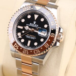Men's vintage dress automatic watch close-up