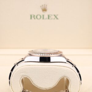 Men's vintage dress automatic watch close-up