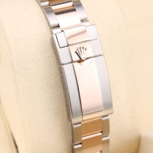Used Swiss made mechanical watch on leather strap