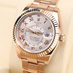 Pre-owned stainless steel chronograph watch