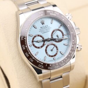 Men's vintage dress automatic watch close-up
