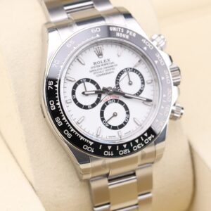Men's vintage dress automatic watch close-up