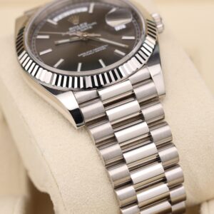 Vintage diver mechanical watch close-up