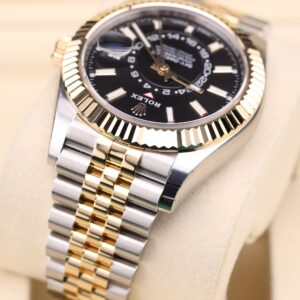Pre-owned stainless steel chronograph watch