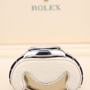 Pre-owned stainless steel chronograph watch