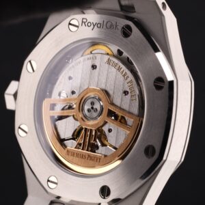Used Swiss made mechanical watch on wrist