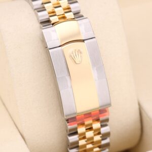 Men's vintage dress automatic watch close-up