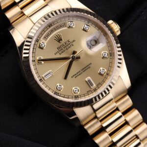Pre-owned stainless steel chronograph watch