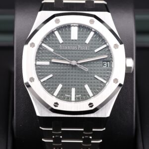 Audemars Piguet Royal Oak green dial watch