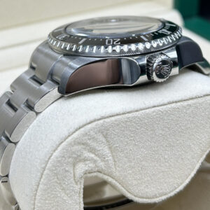 Pre-owned stainless steel chronograph watch