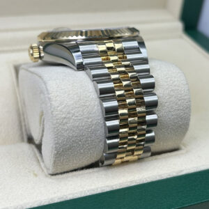 Used Swiss made mechanical watch side view