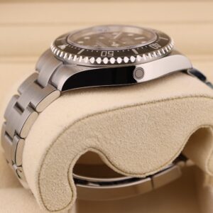 Pre-owned stainless steel chronograph watch