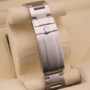 Vintage diver mechanical watch close-up