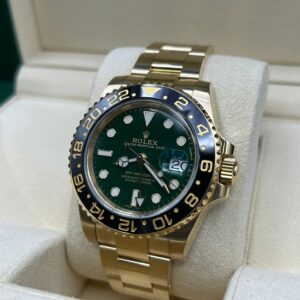 Men's vintage dress automatic watch with leather strap