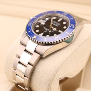 Pre-owned stainless steel chronograph watch