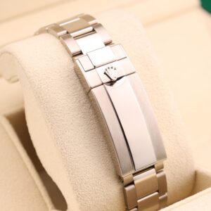Pre-owned stainless steel chronograph watch