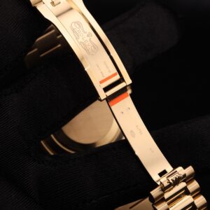 Pre-owned stainless steel chronograph watch