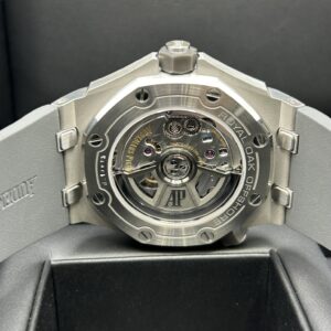Men's vintage dress automatic watch with leather strap