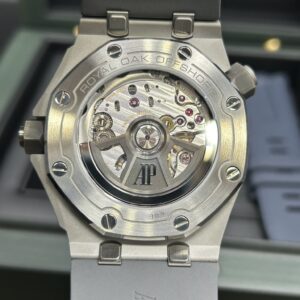 Pre-owned stainless steel chronograph watch