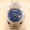 Pre-owned stainless steel chronograph watch