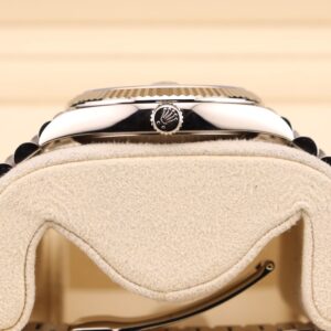 Pre-owned stainless steel chronograph watch