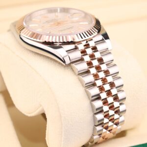 Pre-owned stainless steel chronograph watch