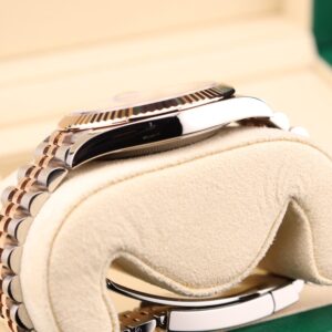 Pre-owned stainless steel chronograph watch