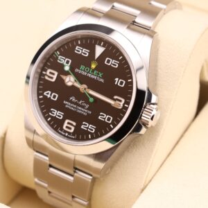 Vintage diver mechanical watch on wrist