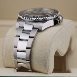 Pre-owned stainless steel chronograph watch