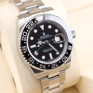 Men's vintage dress automatic watch with leather strap