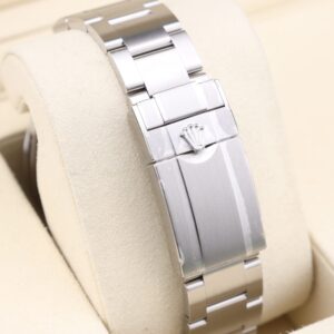 Pre-owned stainless steel chronograph watch