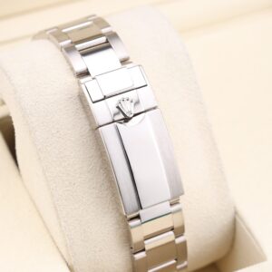 Pre-owned stainless steel chronograph watch