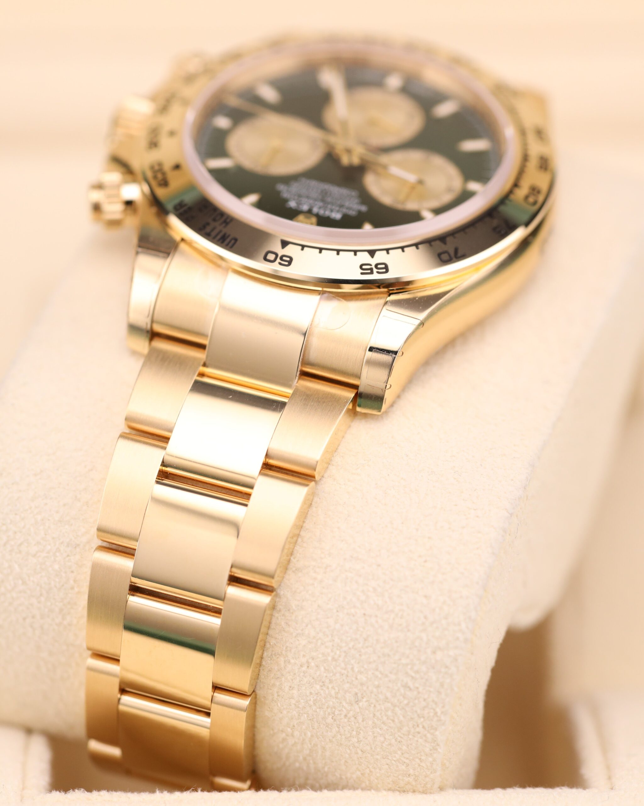 Pre-owned stainless steel chronograph watch