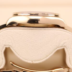 Pre-owned moonphase wrist watch on leather strap