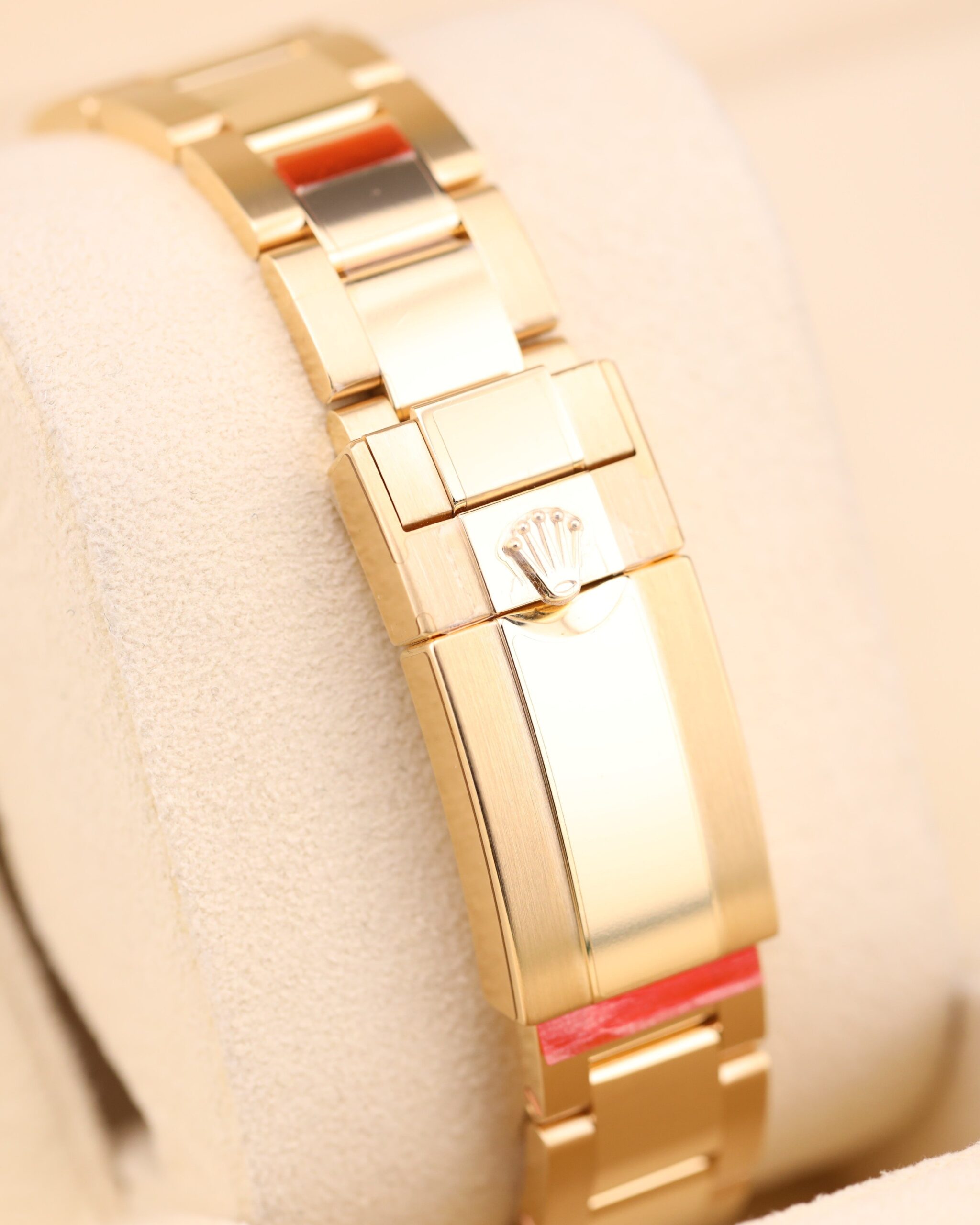 Used Swiss made mechanical watch side view
