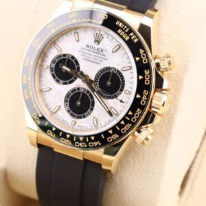 Men's vintage dress automatic watch close-up