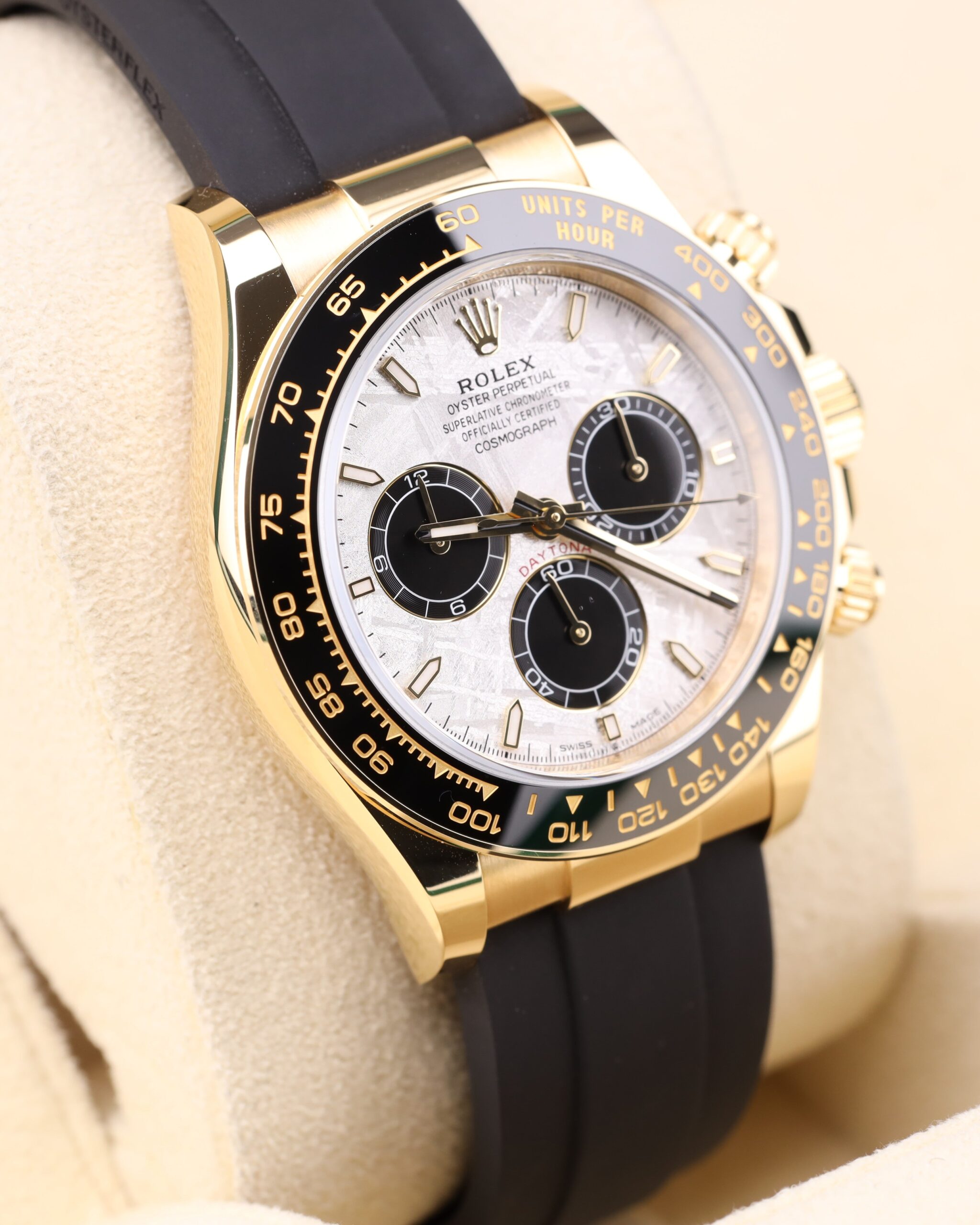 Pre-owned stainless steel chronograph watch