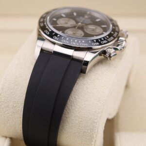 Pre-owned stainless steel chronograph watch