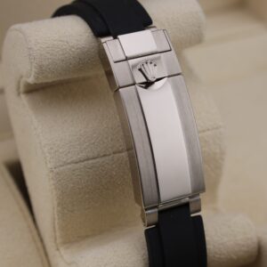 Pre-owned stainless steel chronograph watch
