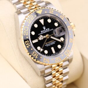 Vintage sport automatic timepiece on wrist