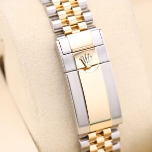 Pre-owned moonphase wrist watch with leather band
